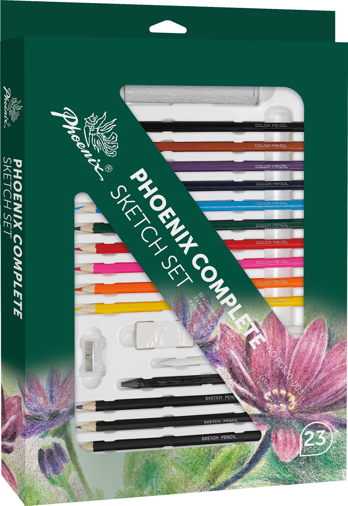Phoenix Complete Sketching Set (24 pce)