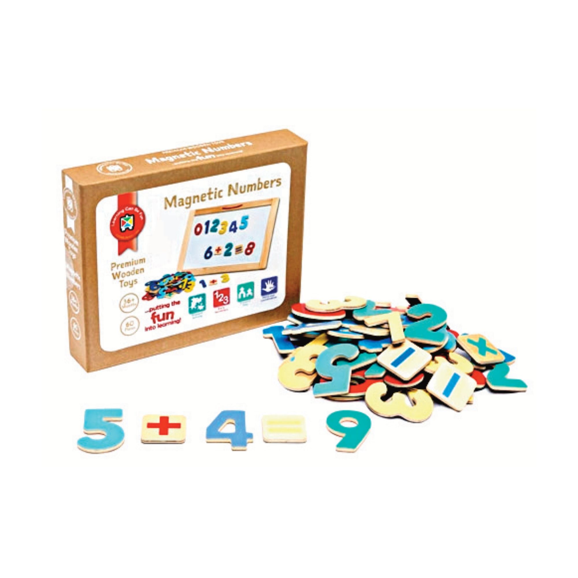 Magnetic Number Set (60 pieces)