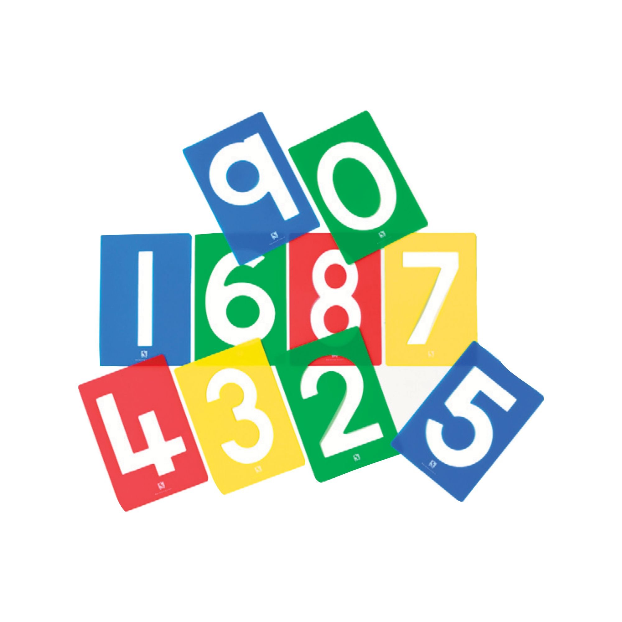 Stencils - Numbers (6)