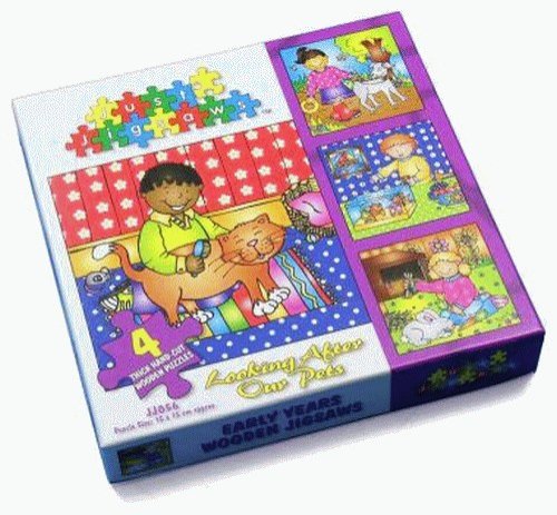 Junior Jigsaw - Looking After Pets (Set of 4)