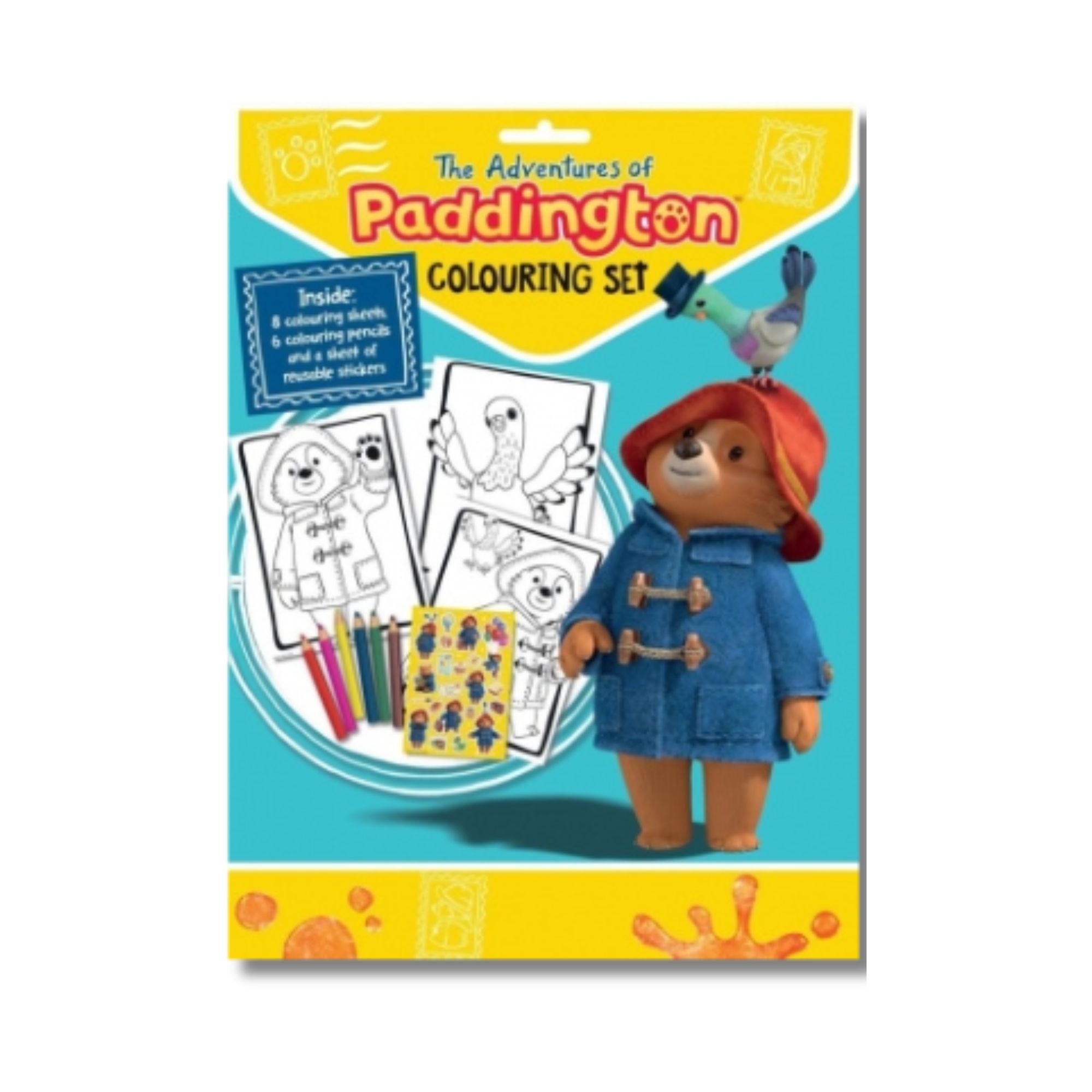 Colouring Set - Paddington Bear