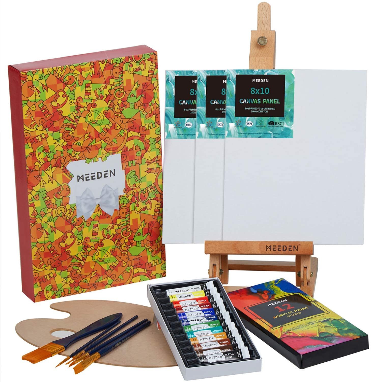 Acrylic Tabletop Easel 22pcs Set