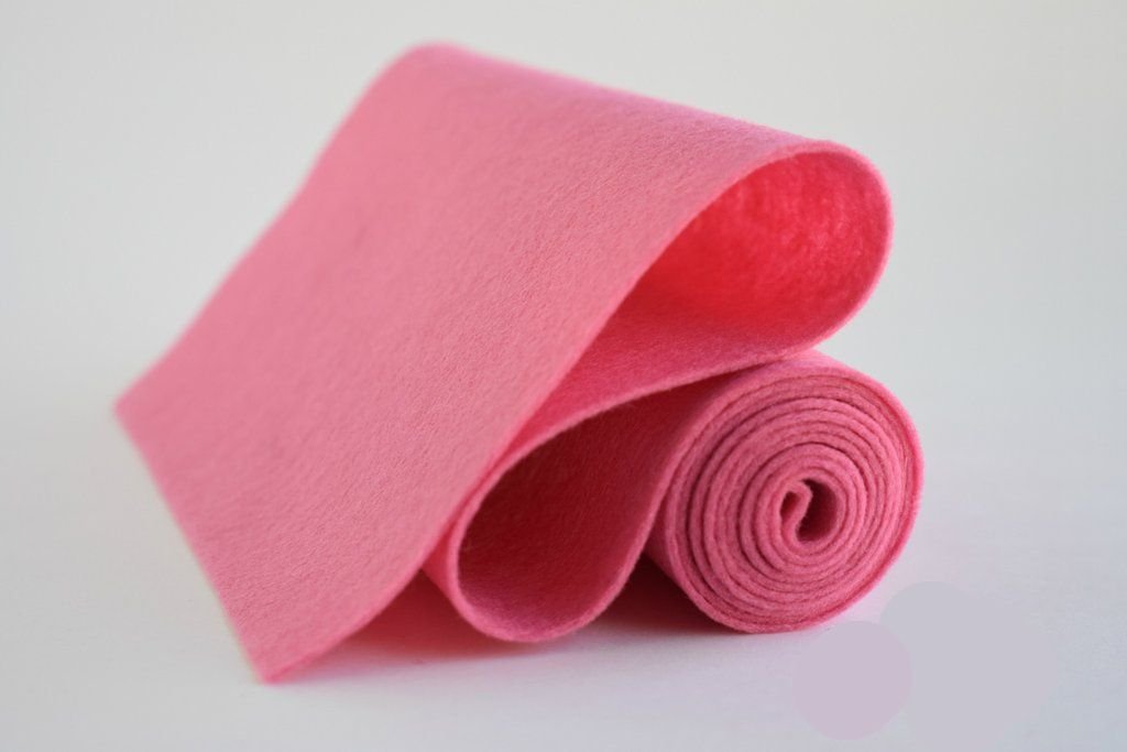Felt Roll - Pink 45cm x 5m (1)