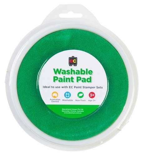 Washable Ink/Paint Pad Green