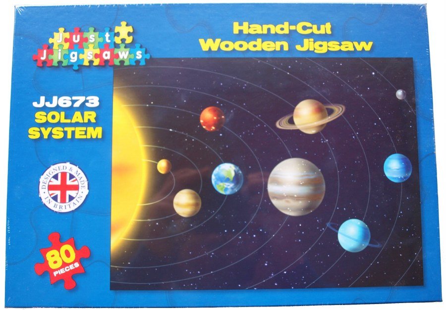 Wooden Jigsaw - Solar System (80 piece)