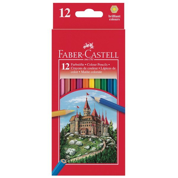 Faber Castell Colouring Pencils 12's