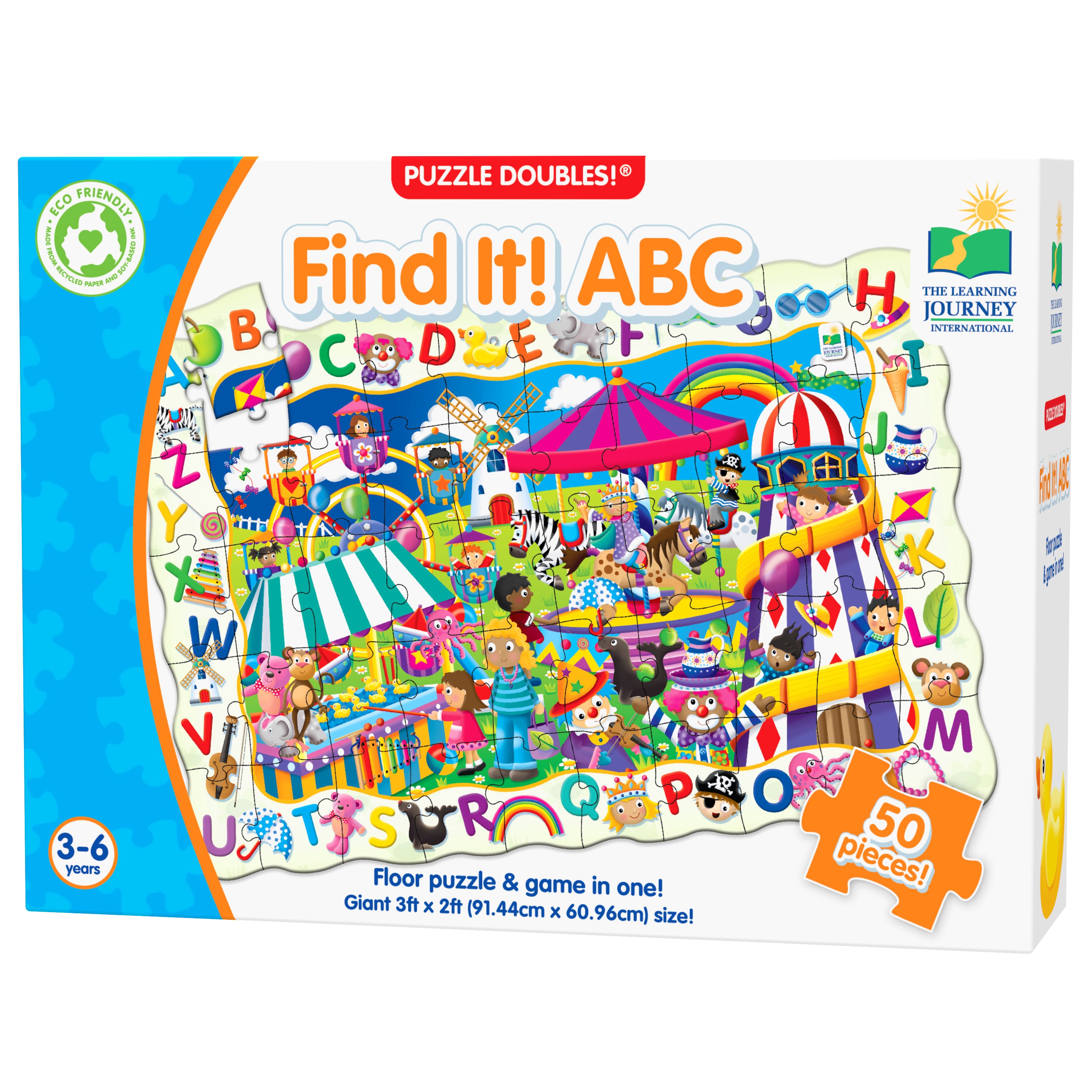 Puzzle Doubles - Find It! ABC Puzzle