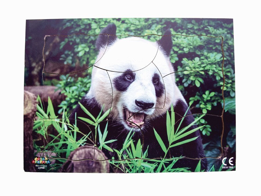 Jigsaw - Endangered Animals - Panda (10 piece)