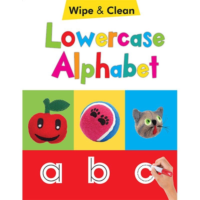 Wipe & Clean Work Book - Alphabet L/C