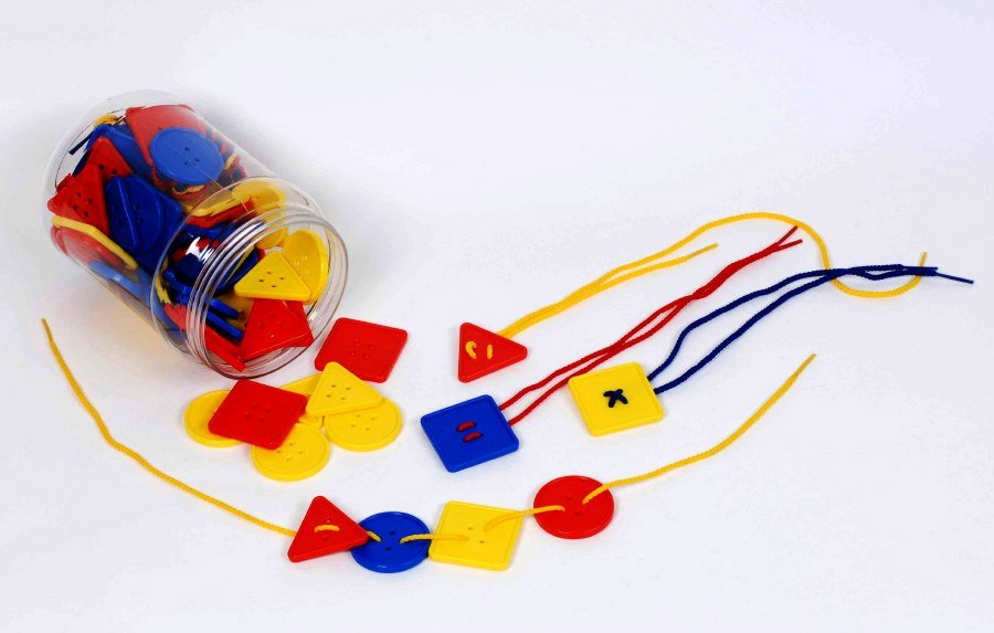 Geometric Buttons (81 pieces)