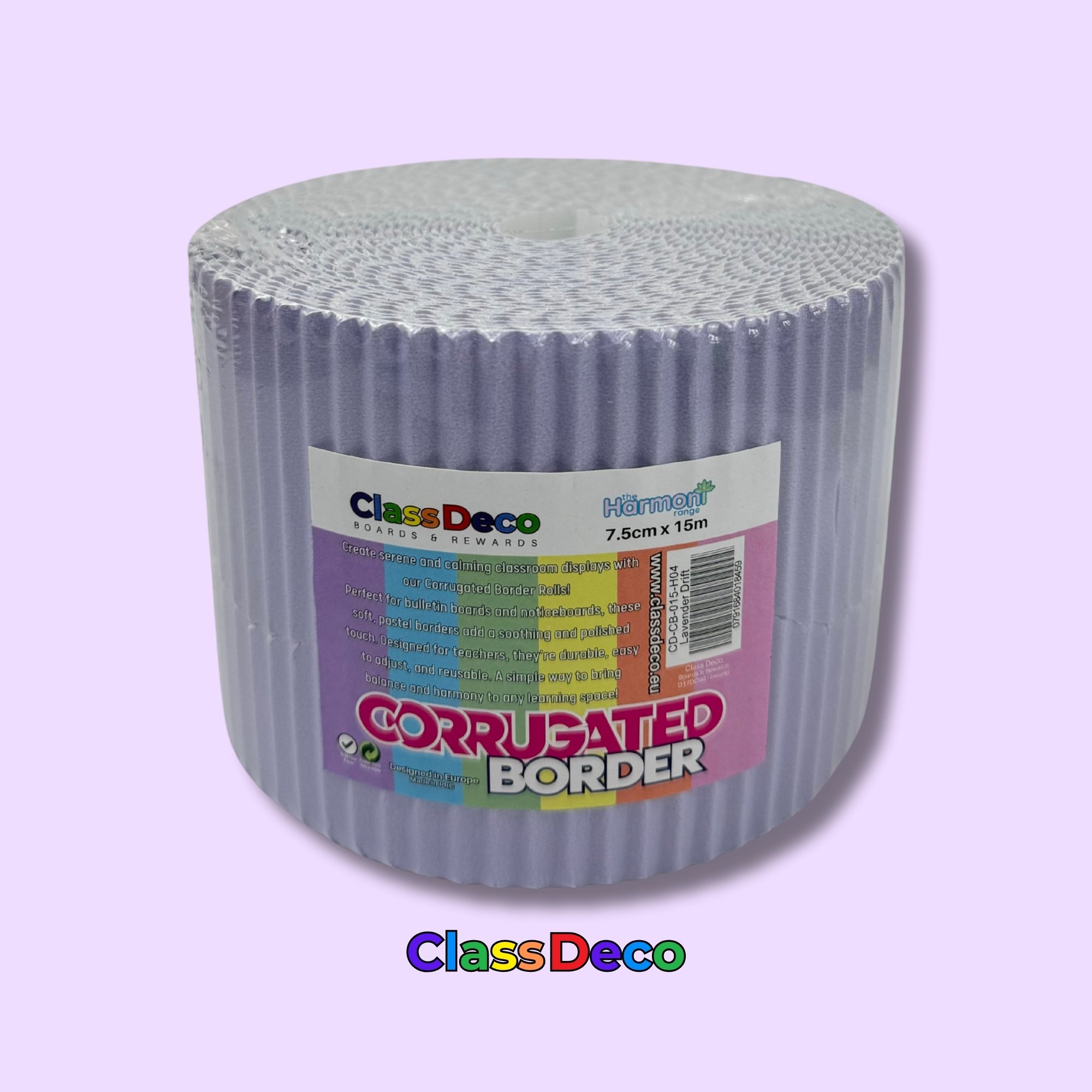 Corrugated Border - "Harmoni" Lavender Drift (15m) 