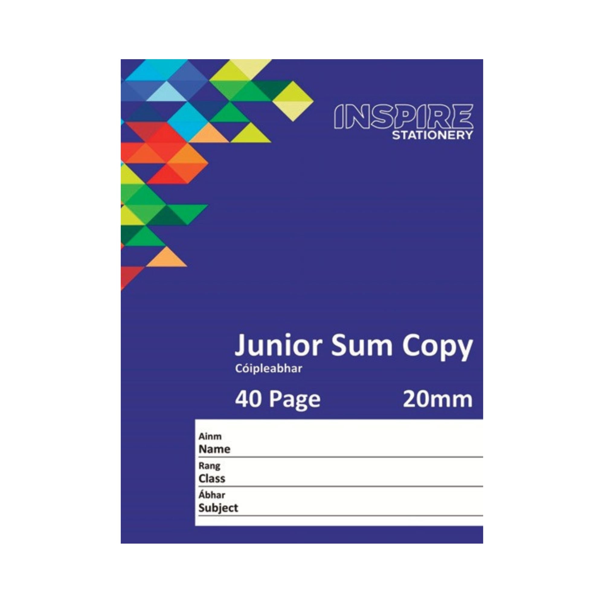 40pg Jnr Sum Copy - 20mm 