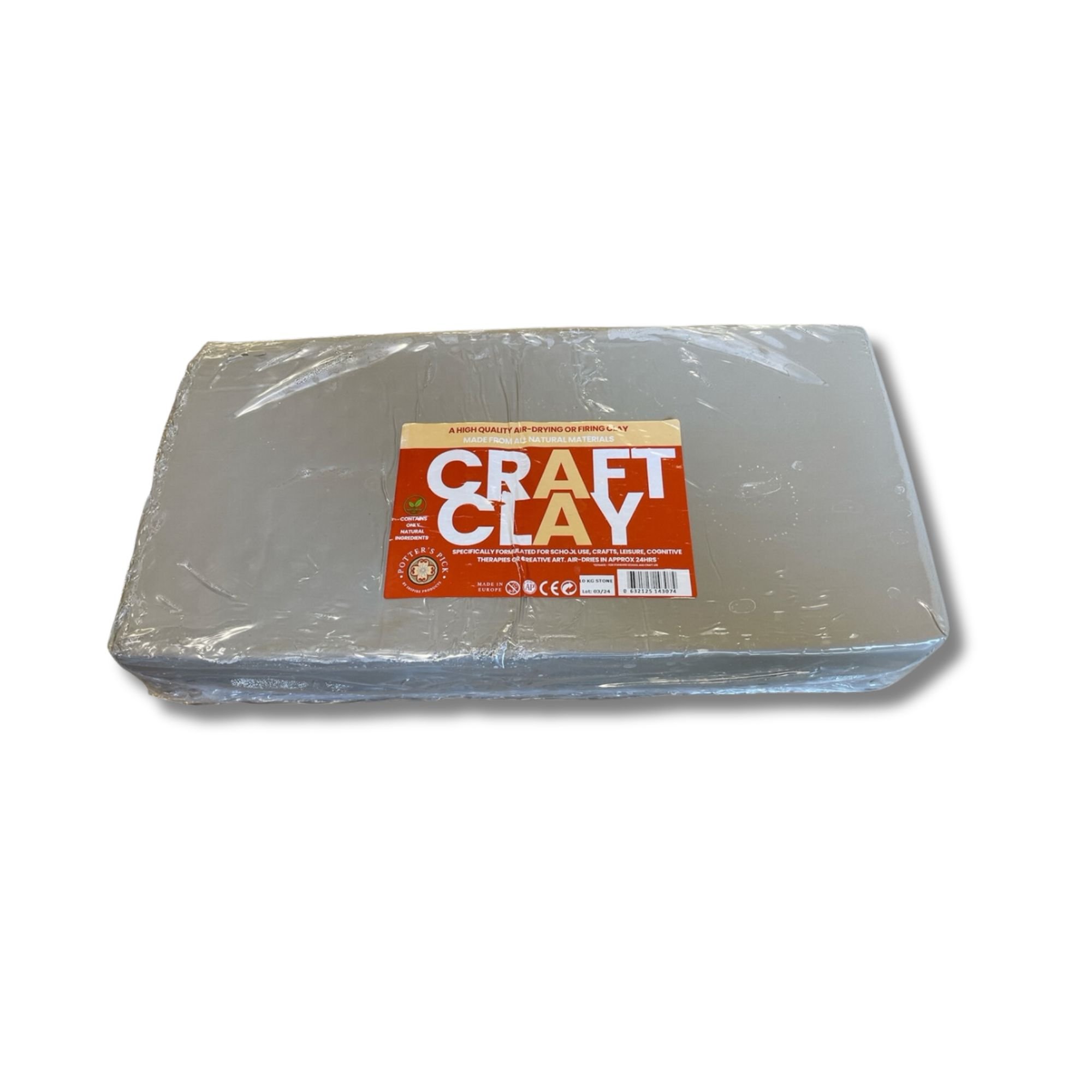 Air Drying and Oven Clay - Stone 10kg