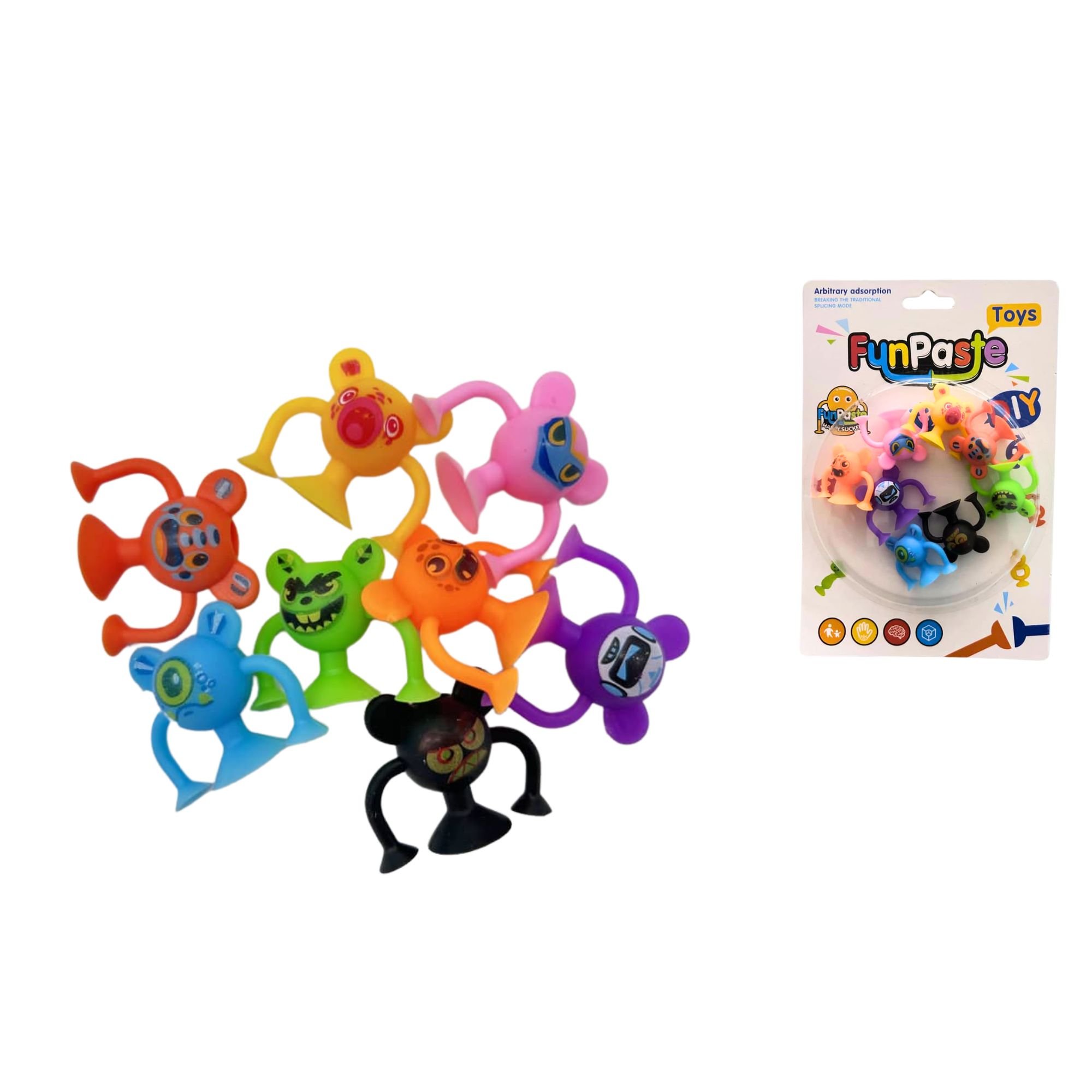 Suction Popper Toys - Monsters (8)