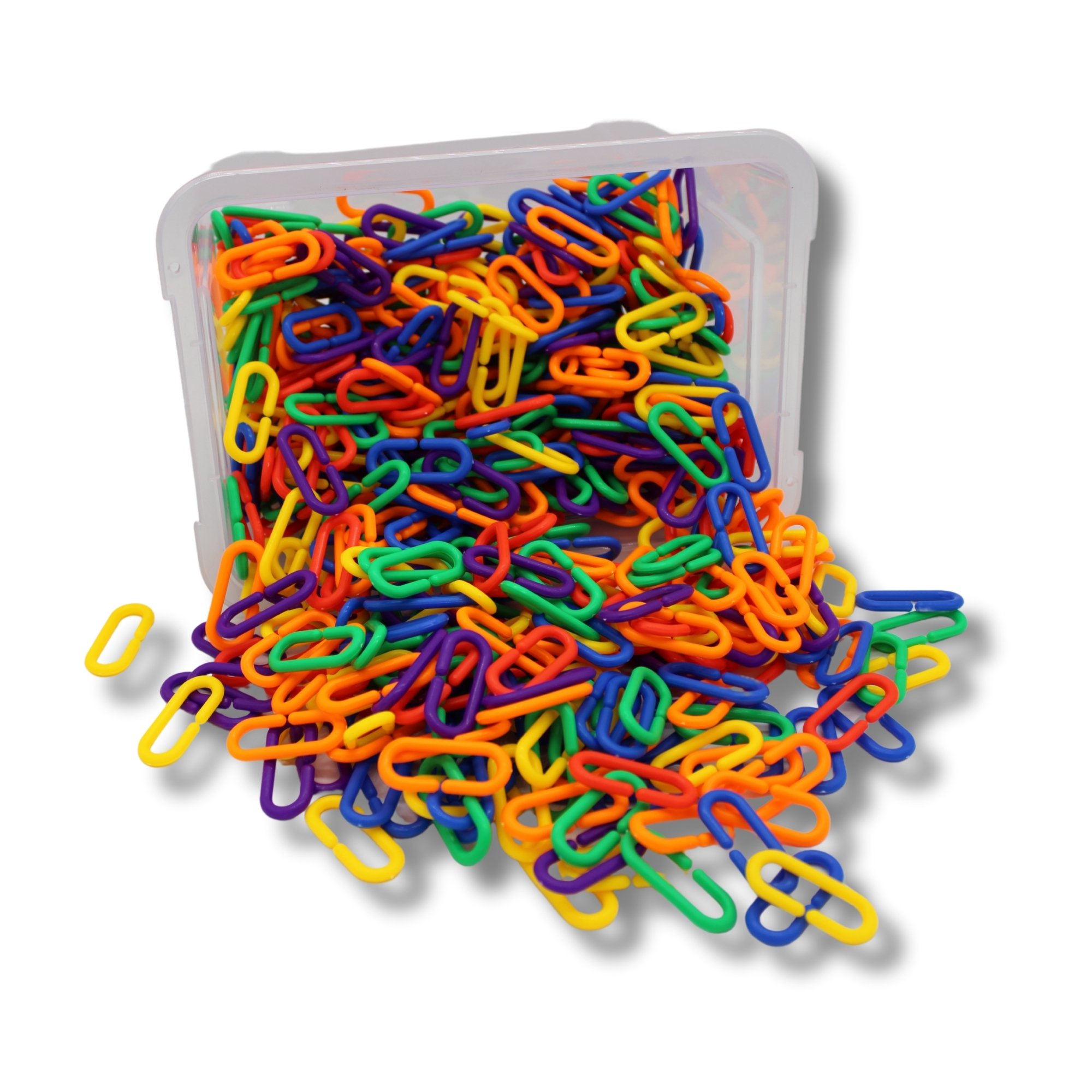 Small Chain Links in Storage Tub - 5 Colour (450g)
