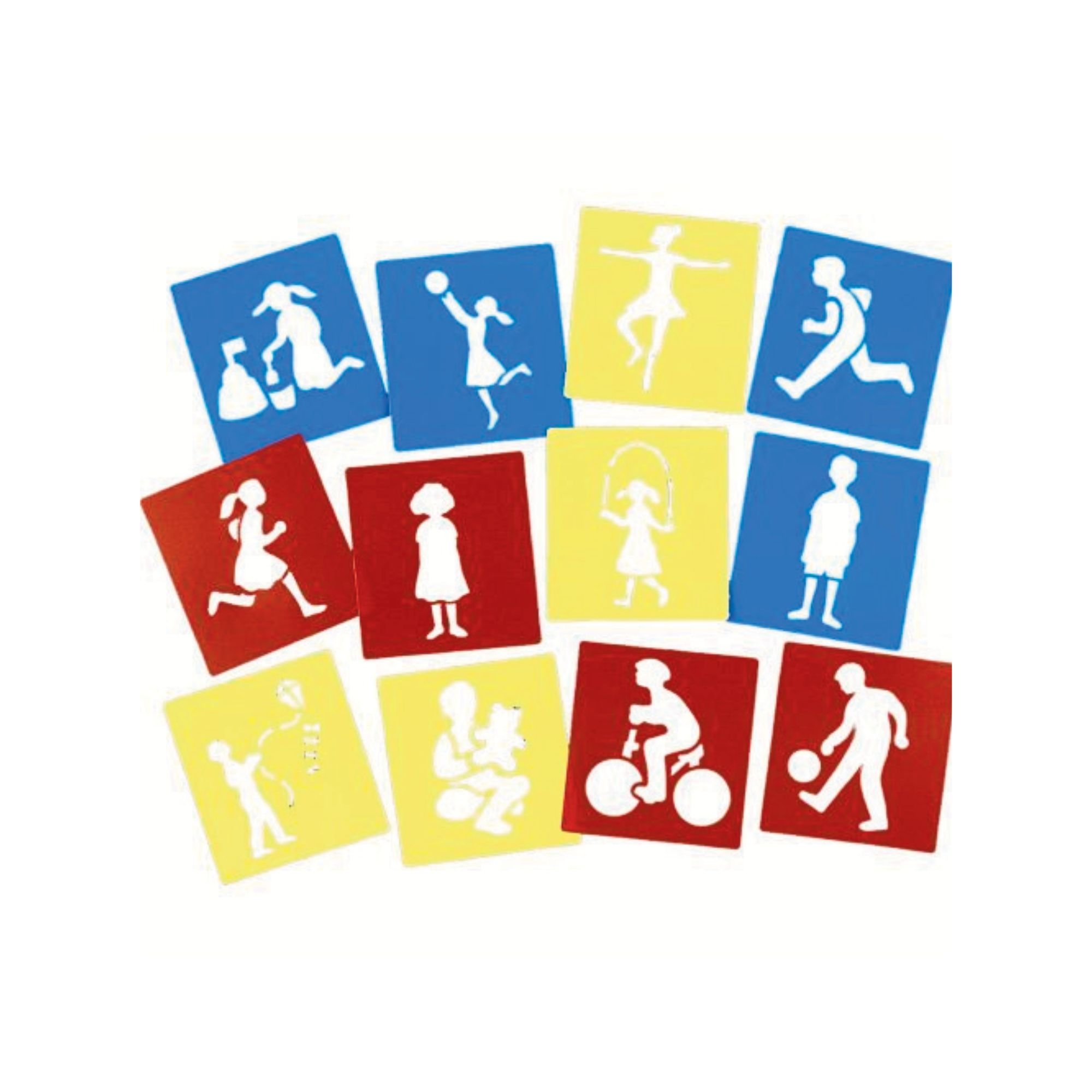 Stencils - Action People (12)