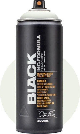 Montana Black Spray Paint - White (400ml)