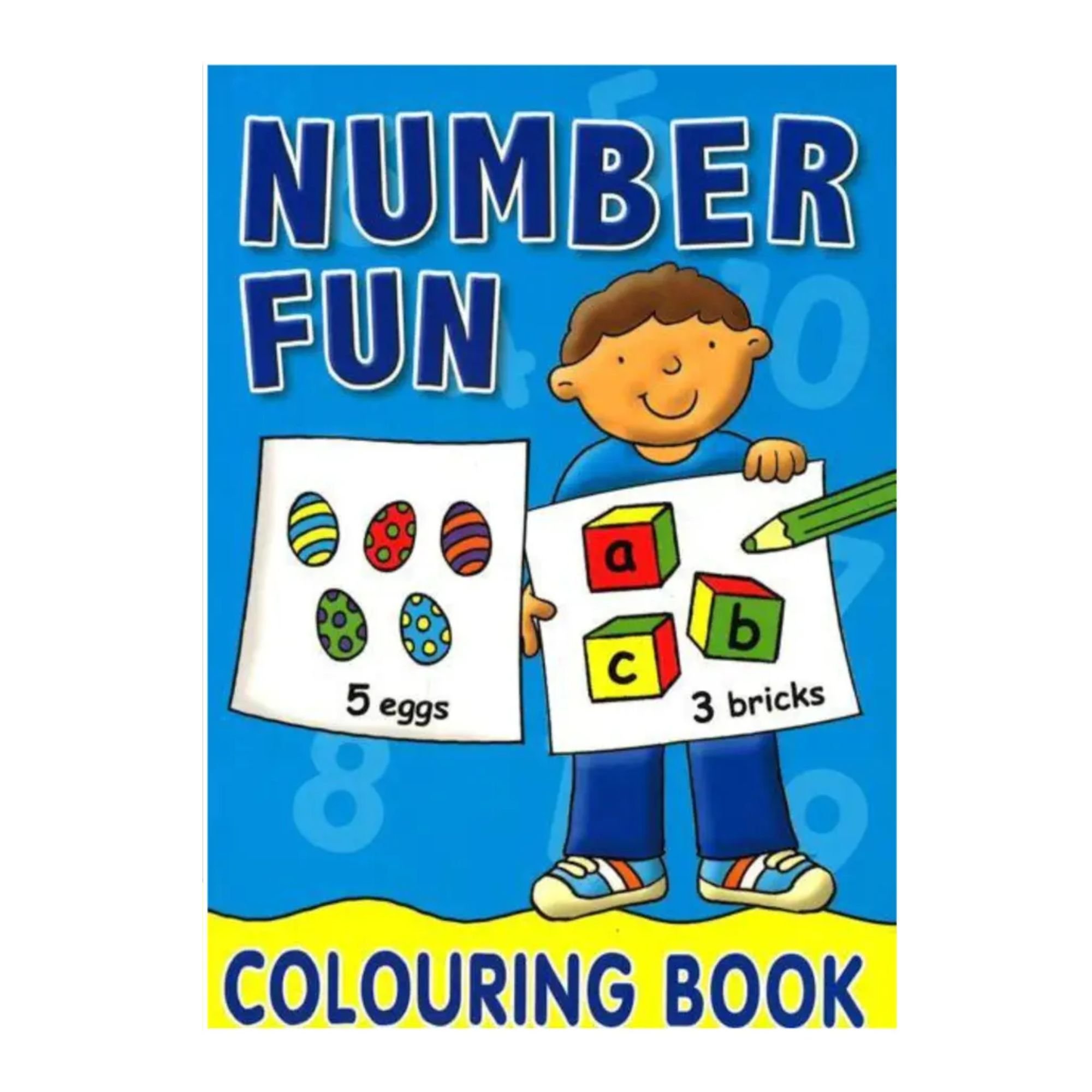 Colouring Book - Number Fun 1