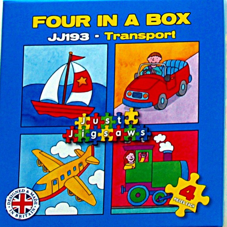 Four In A Box Jigsaw - Transport