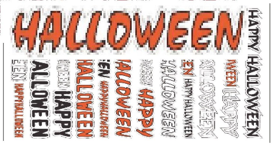 Seasonal Stickers - Halloween (54 pieces)