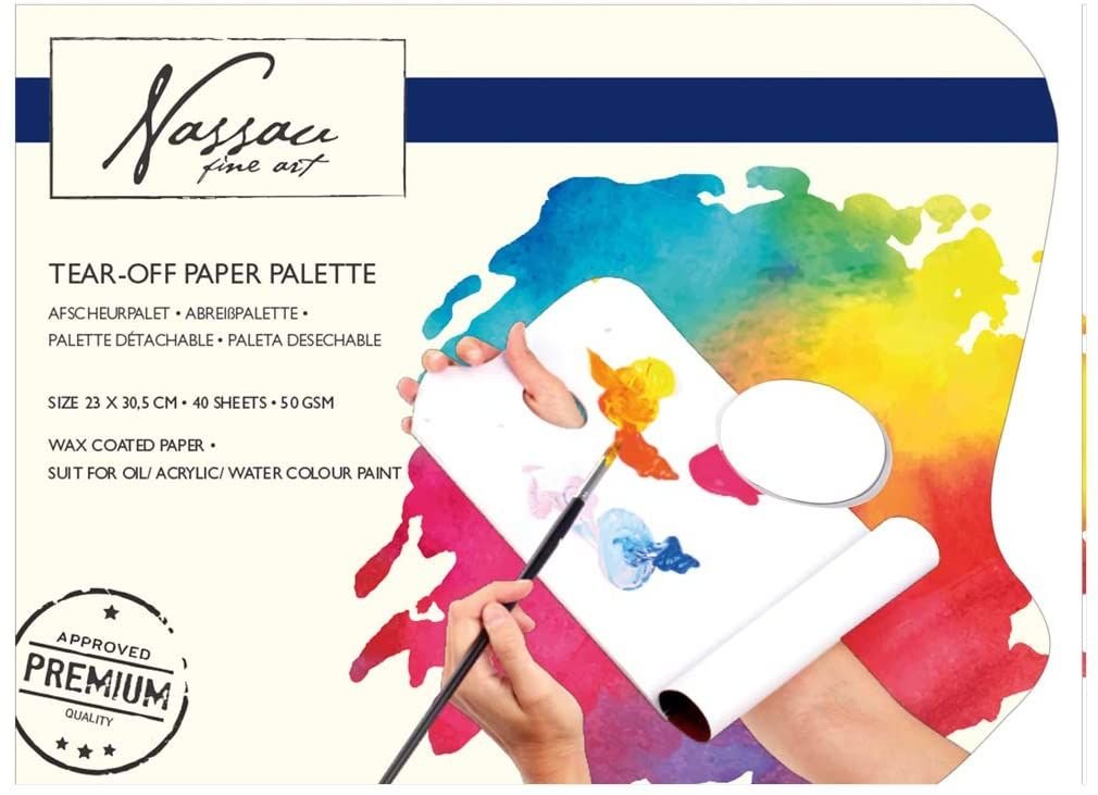 Tear off paper Palette