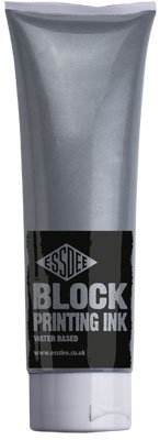 Metallic Lino Printing Ink - Silver (300ml)