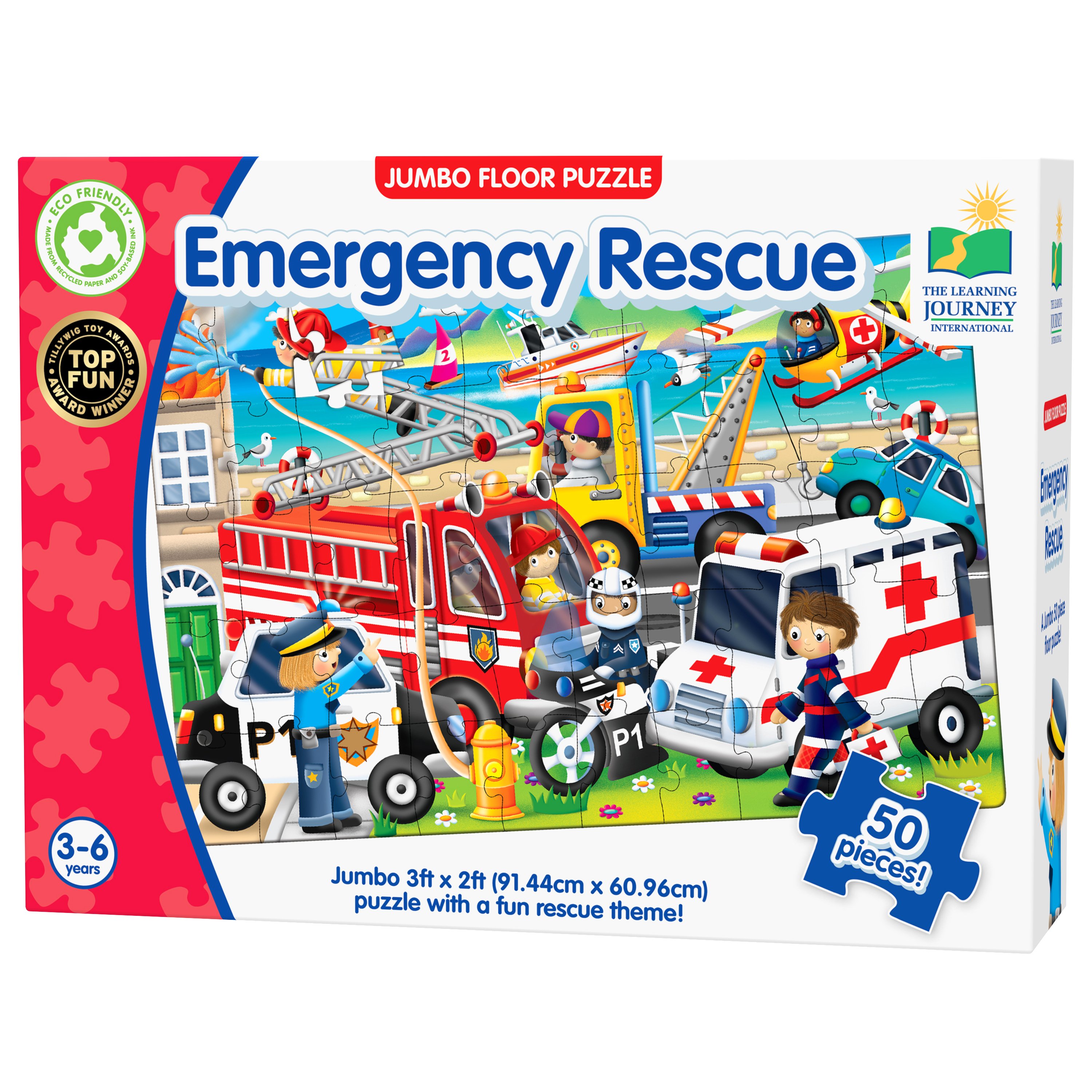 Jumbo Floor Puzzle - Emergency Rescue