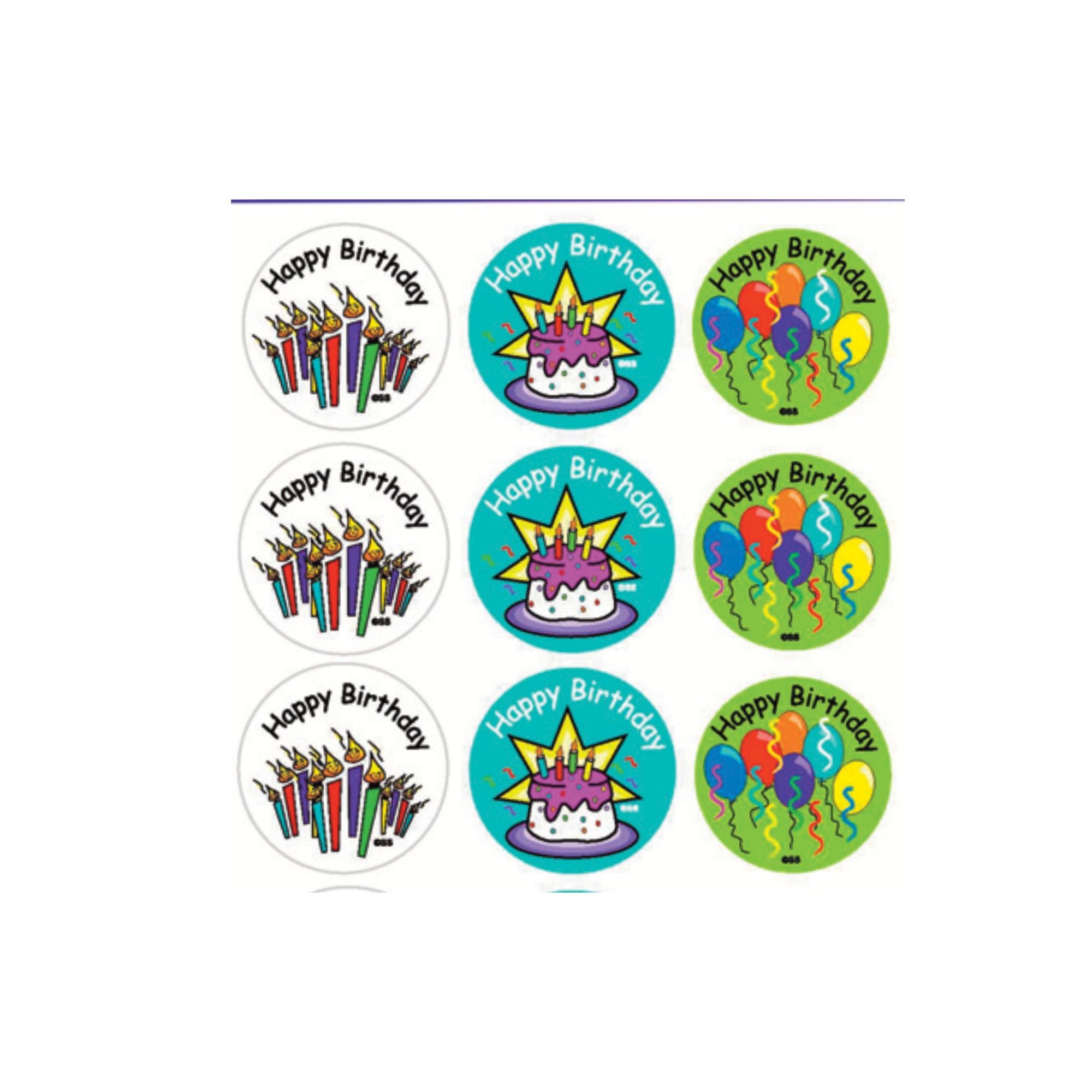 Motivational Stickers - Birthday Badges (54)