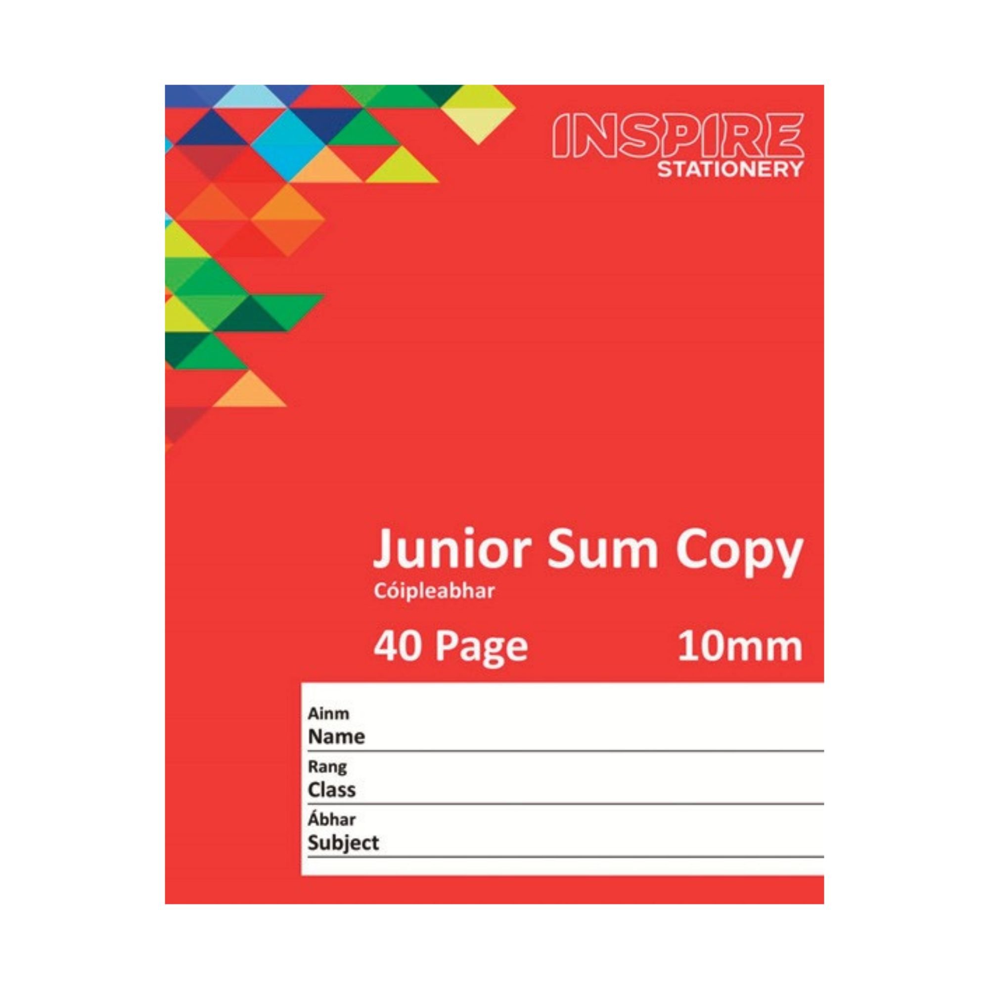 40pg Jnr Sum Copy - 10mm