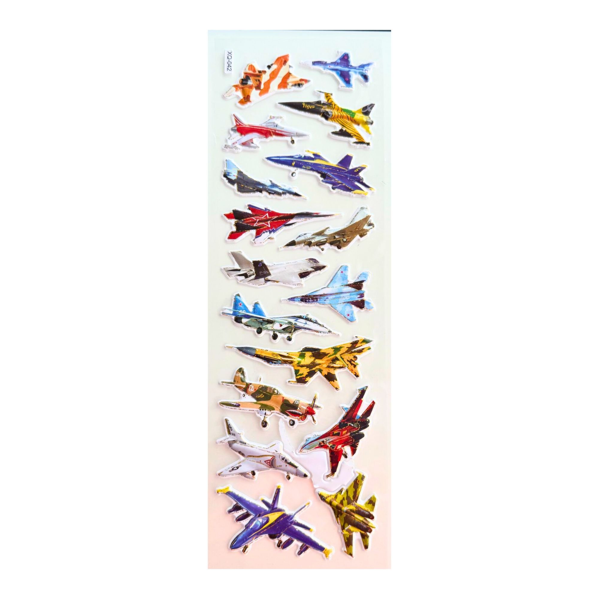 3D Stickers - Assorted Army (24 pieces)