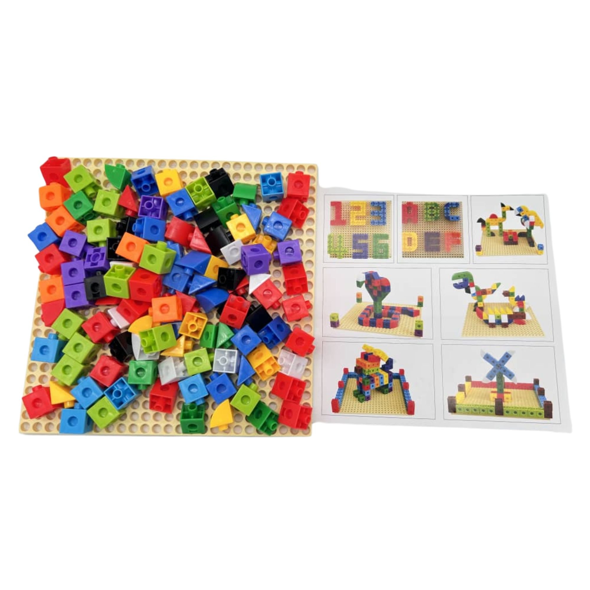 Linking Cubes & Tray (100)