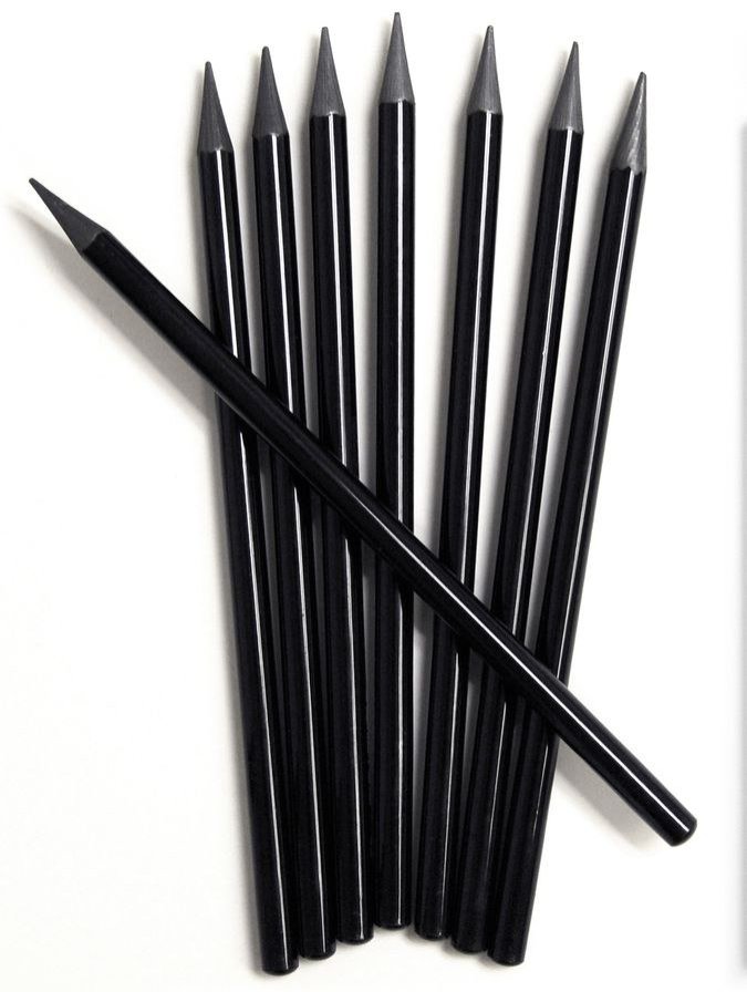 Graphite Woodfree Pencils 4B (12)