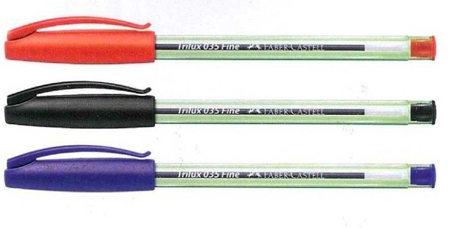 Faber Castell Ballpoint Pens - Blue (50)