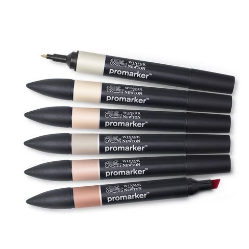 Pro-Markers - Skin Tones (6)