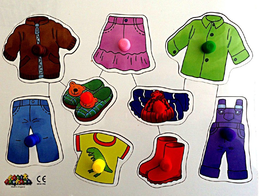 Pegboard - Clothes (10 Piece)