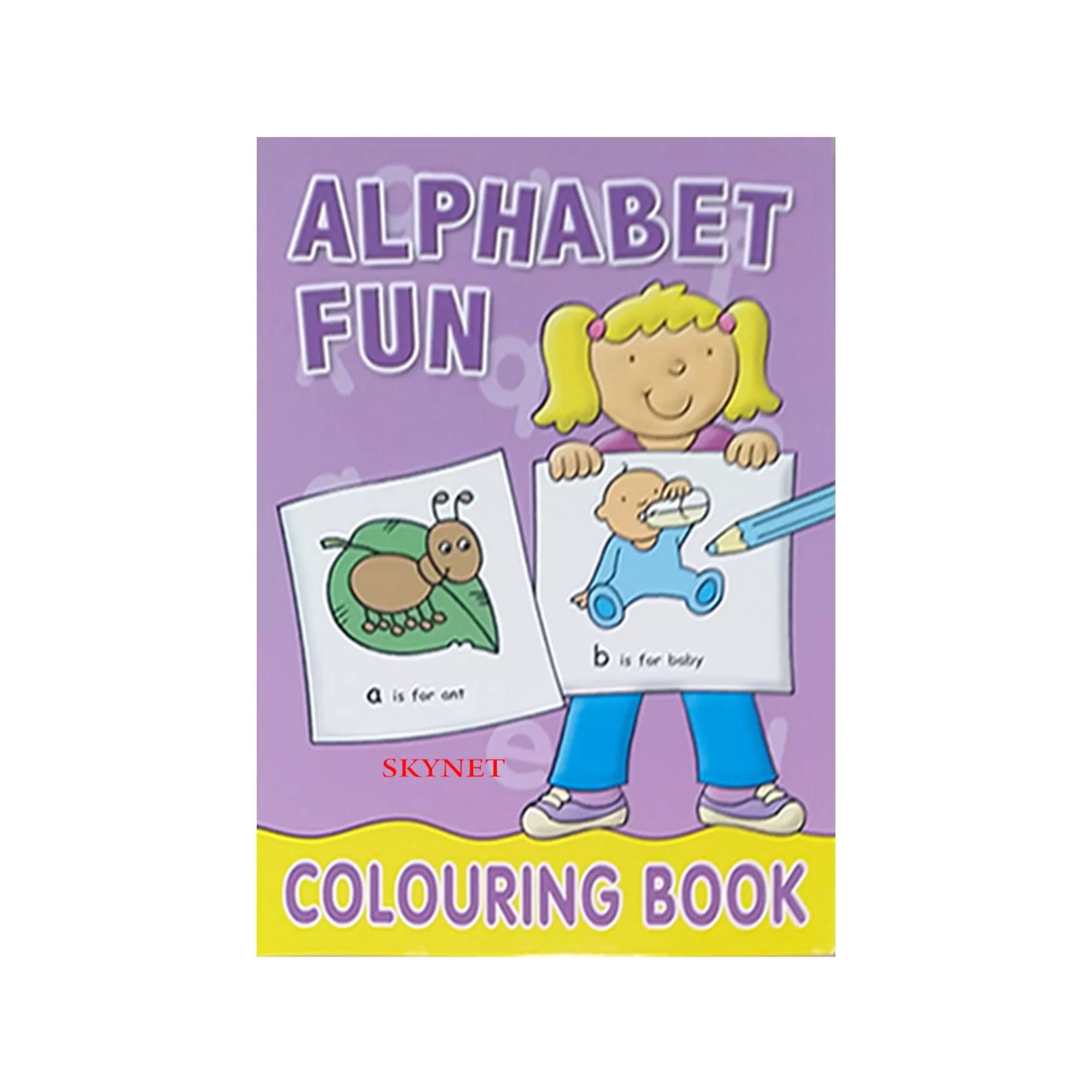 Colouring Book - Alphabet Fun 2
