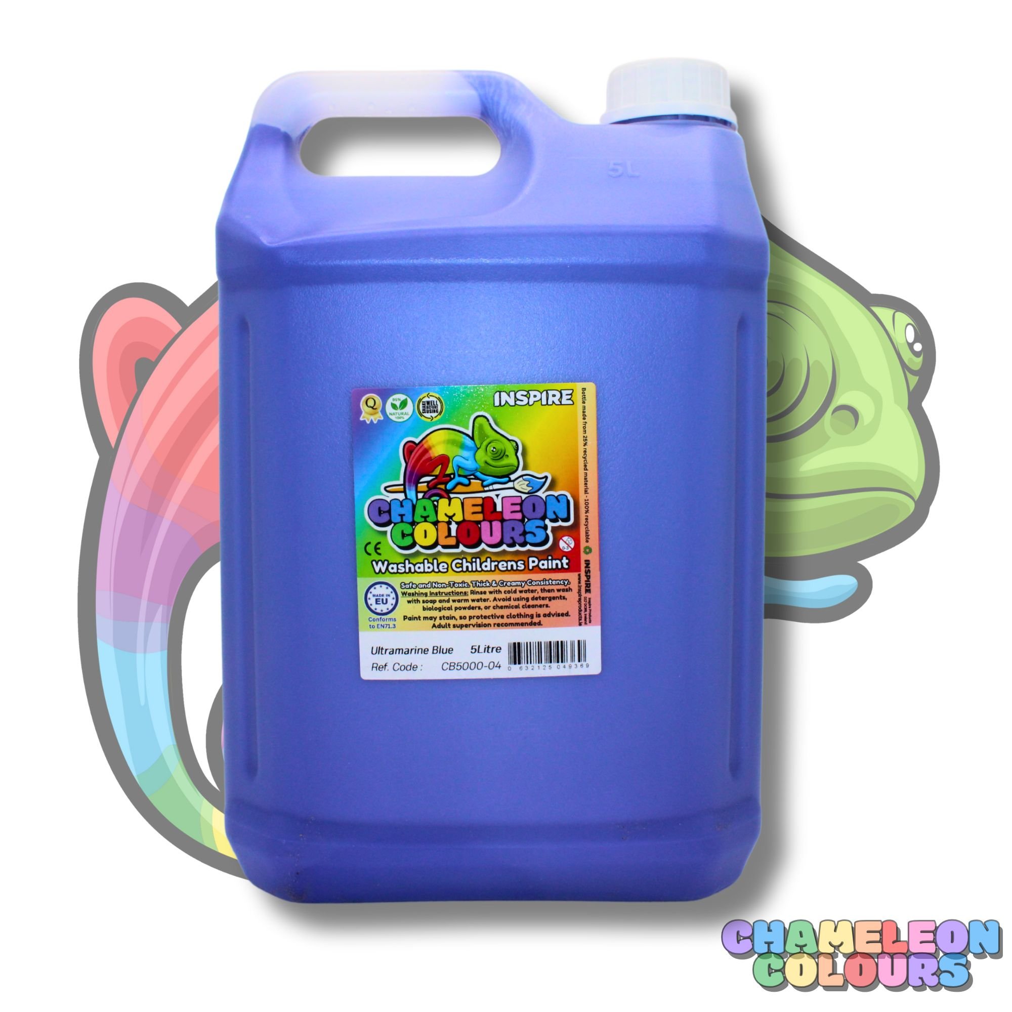 Washable Poster Paint 5000ml - Ultramarine Blue
